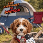 Watson en camping